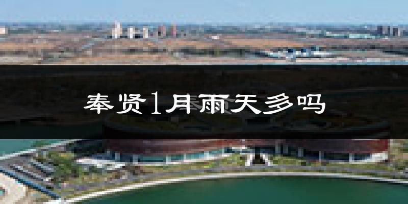 奉贤1月雨天多吗?