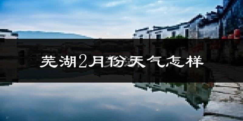 芜湖市2月份天气如何?冷吗?